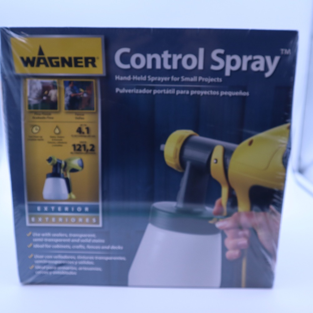 Wagner Control Spray Hand-Held HVLP Paint Sprayer 0417005 New